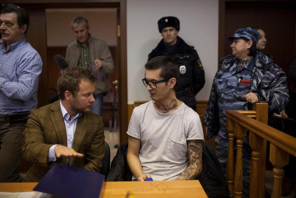 Али Феруз в суде